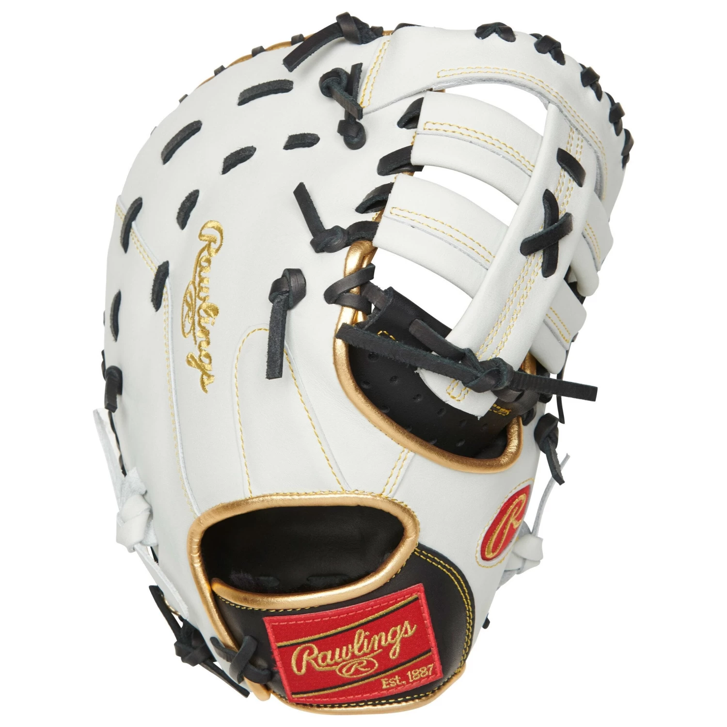 Rawlings Encore Series First Base Mitt 12'' ECFBM-10B 2 Rawlings Encore Series First Base Mitt 12'' ECFBM-10B - Image 2