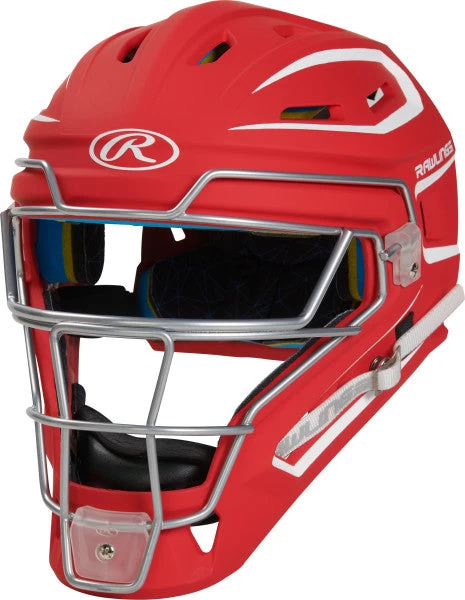 Rawlings Adult JR Hockey-Style Catcher's Helmet CHMCHJ 7 Rawlings Adult JR Hockey-Style Catcher's Helmet CHMCHJ - Image 7