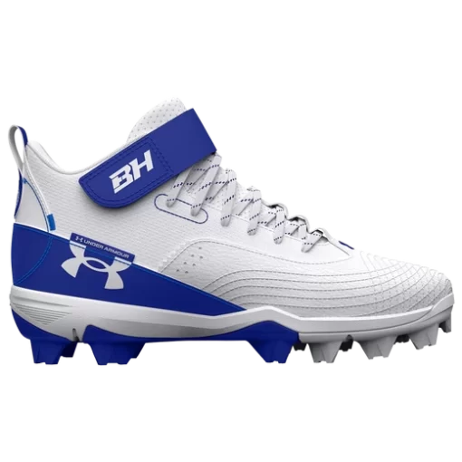 Under Armour UnderArmour Boys' UA Harper 7 Mid RM Jr. Baseball Cleats Royal 3025598-400 -Baseball Gear Shop BoyMID25598400 a1