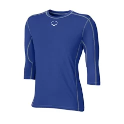 Evoshield 3/4 Sleeve Youth WTVSLEEVESHIRT -Baseball Gear Shop Evoshield 3 4 Sleeve Youth WTVSLEEVESHIRT royal