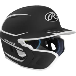 Rawlings Mach Matte 2-Tone Helmet W/Extender Left-Handed Batter