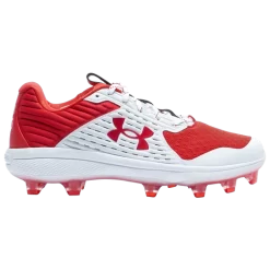 Under Armour UnderArmour Men's UA Yard Low Molded Baseball Cleats Red 3025591-600