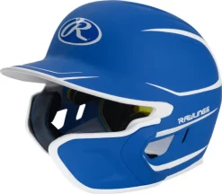 Rawlings Mach Matte 2-Tone Helmet W/Extender Right-Hand Batter