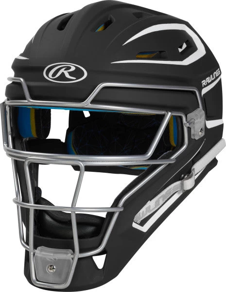 Rawlings Adult JR Hockey-Style Catcher's Helmet CHMCHJ 1 Rawlings Adult JR Hockey-Style Catcher's Helmet CHMCHJ