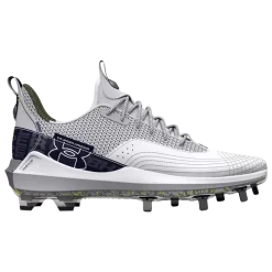 Under Armour UnderArmour Men's UA Harper 7 Low ST Metal Baseball Cleats Navy 3025582-401